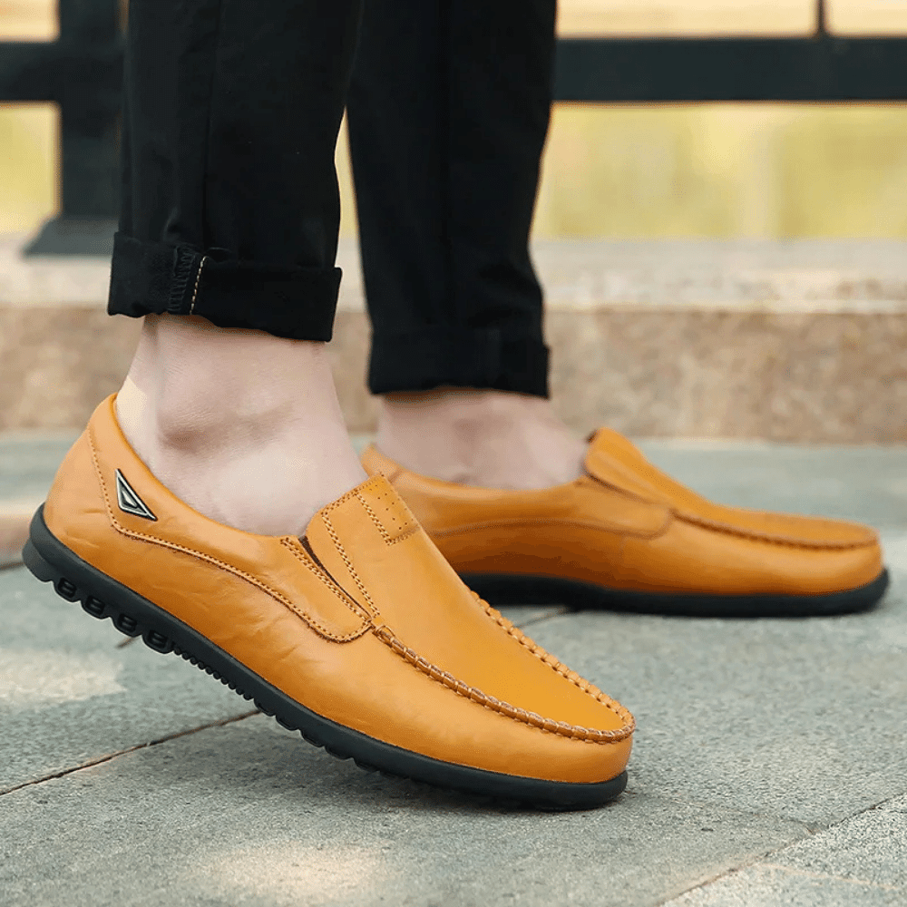 Leather Moccasin for Men Verno - Vallum
