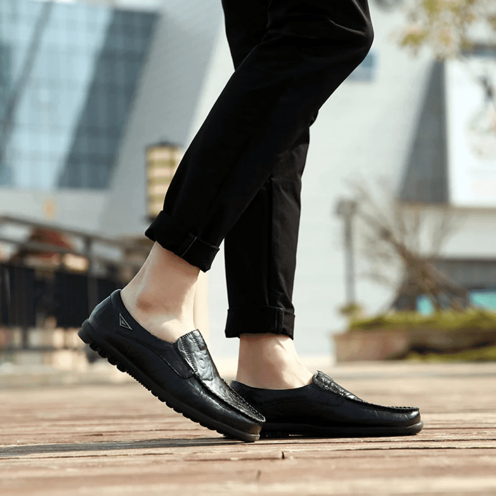Leather Moccasin for Men Verno - Vallum
