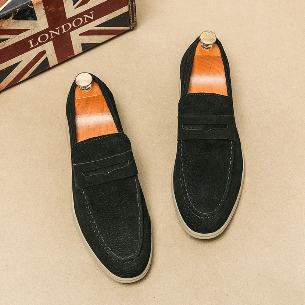 Leather Moccasin Loafer for Men Liverpool - Vallum