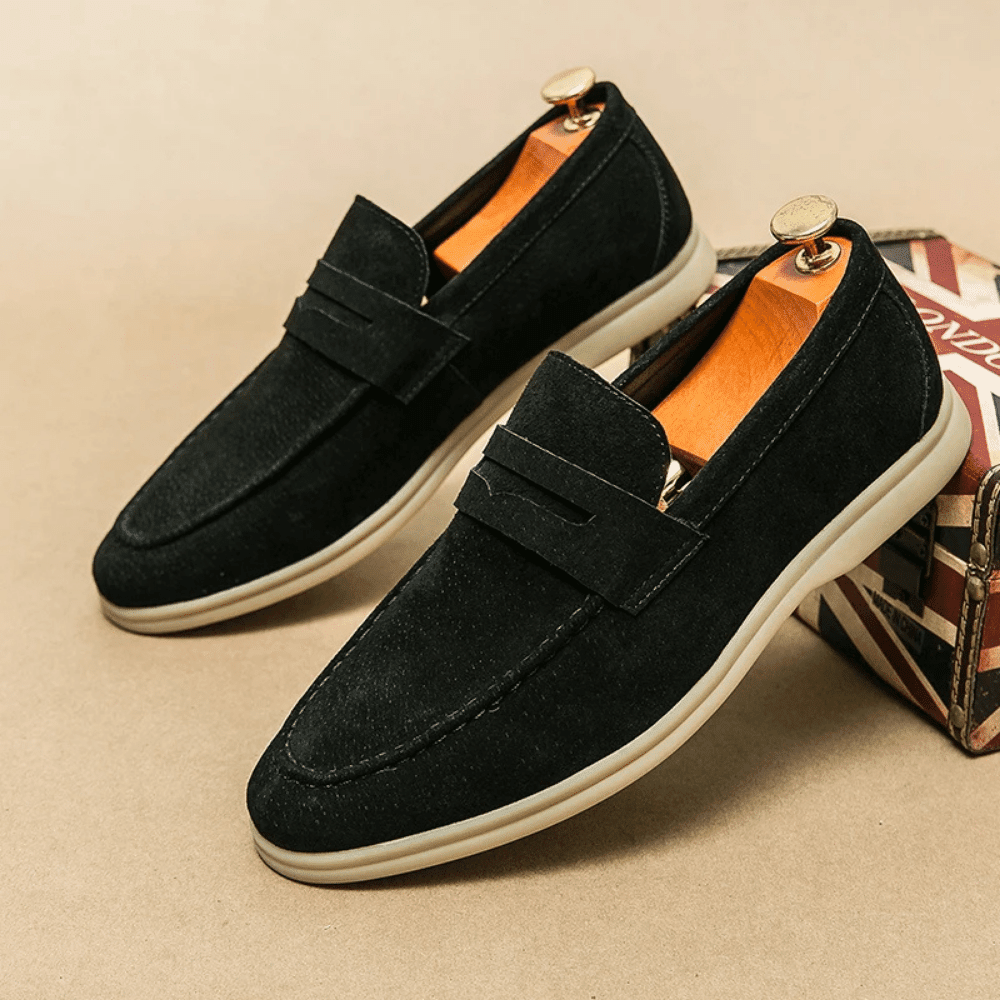 Leather Moccasin Loafer for Men Liverpool - Vallum