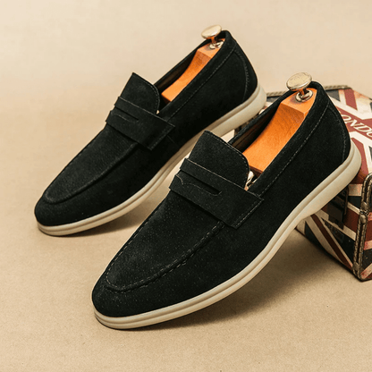 Leather Moccasin Loafer for Men Liverpool - Vallum