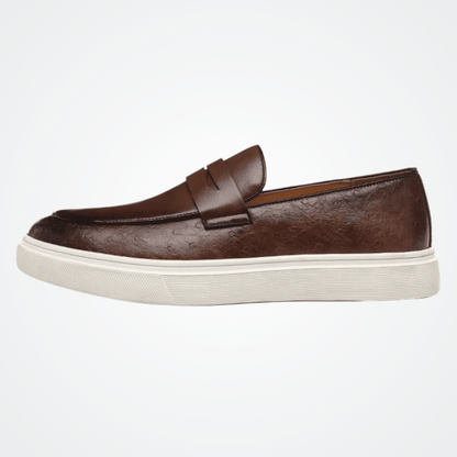Leather Moccasin Slip - On for Men - Vallum