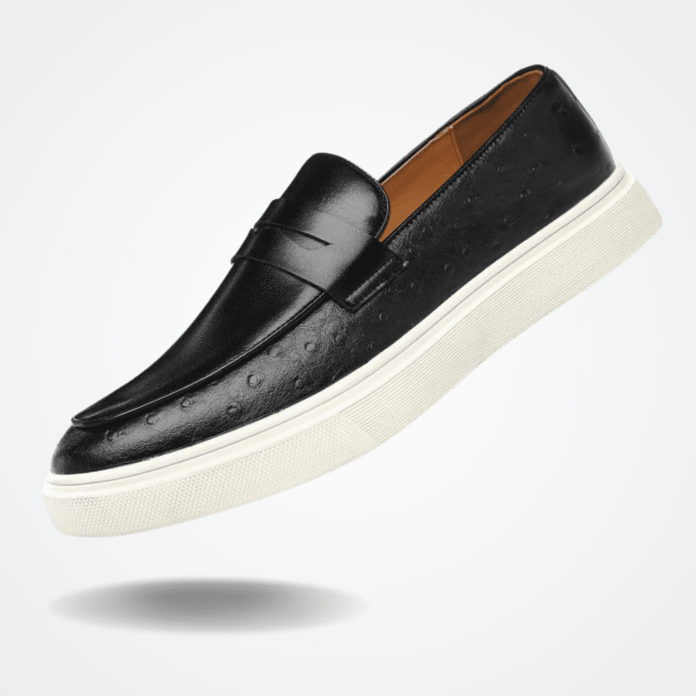 Leather Moccasin Slip - On for Men - Vallum