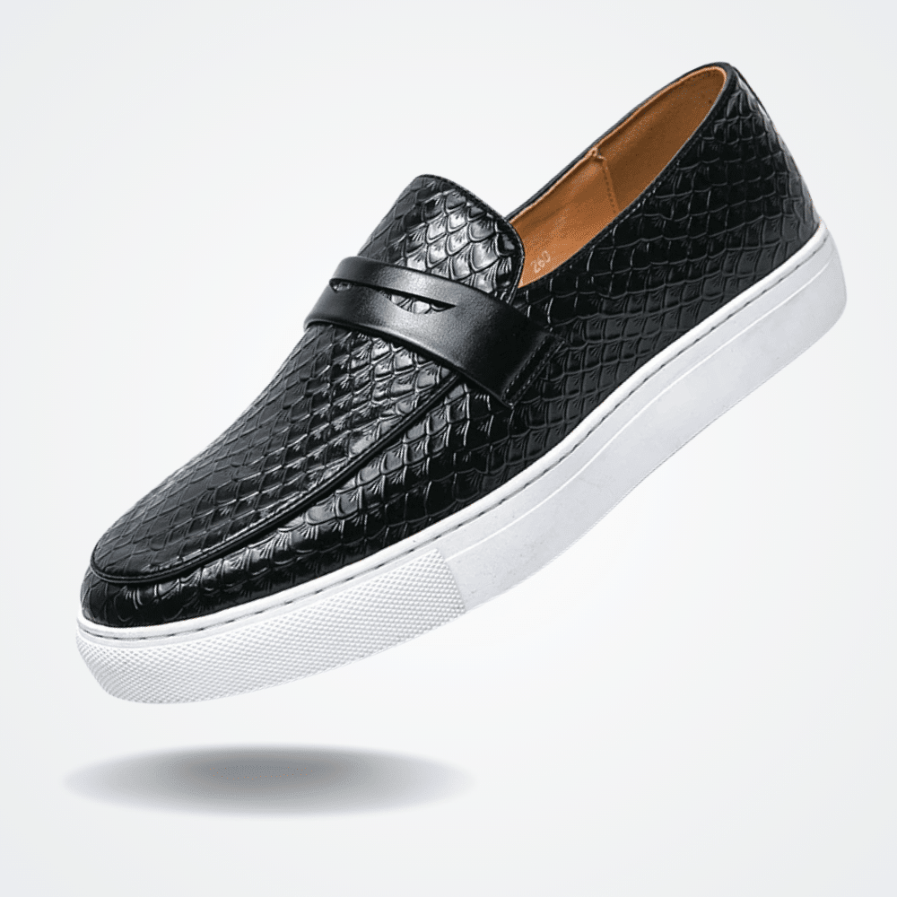 Leather Moccasin Slip On for Men Toulon Verno - Vallum