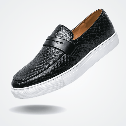 Leather Moccasin Slip On for Men Toulon Verno - Vallum