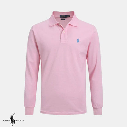 Long - sleeved polo shirt - Vallum