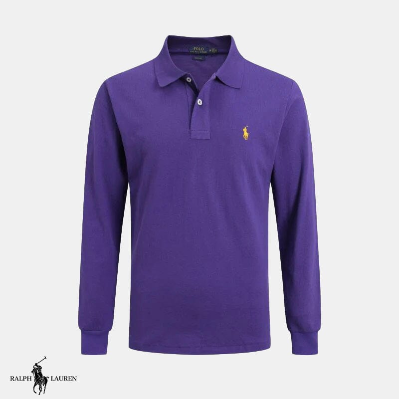 Long - sleeved polo shirt - Vallum