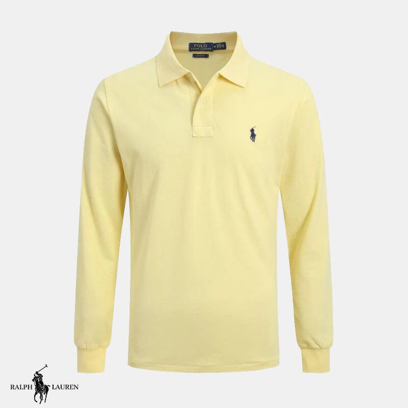 Long - sleeved polo shirt - Vallum