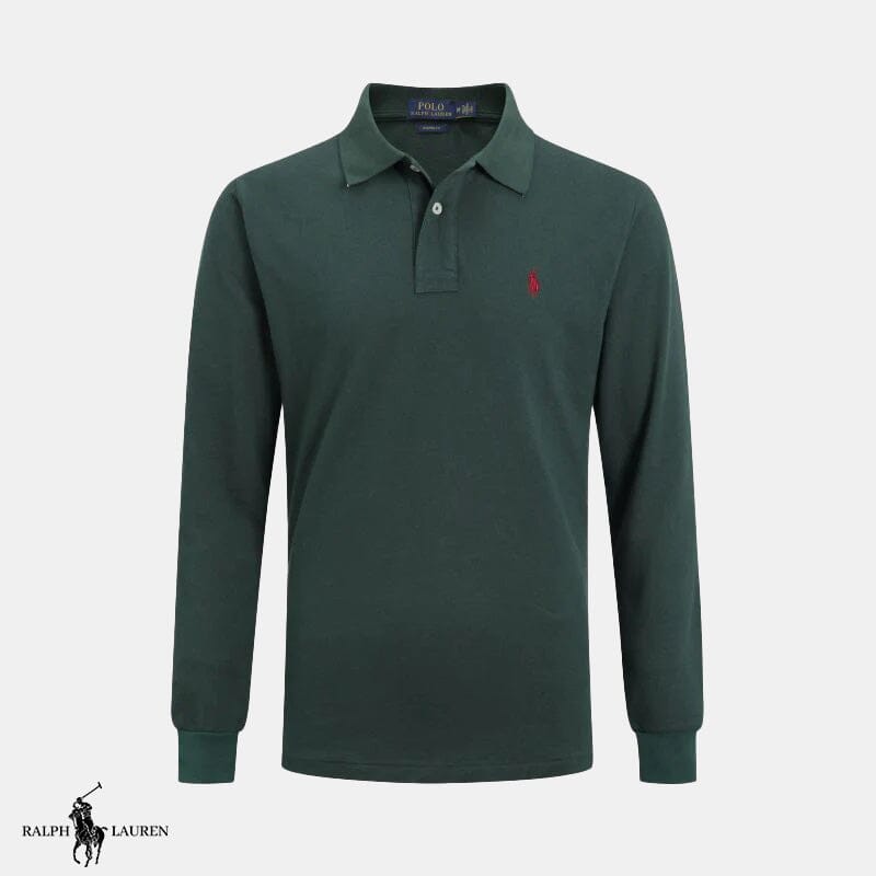 Long - sleeved polo shirt - Vallum