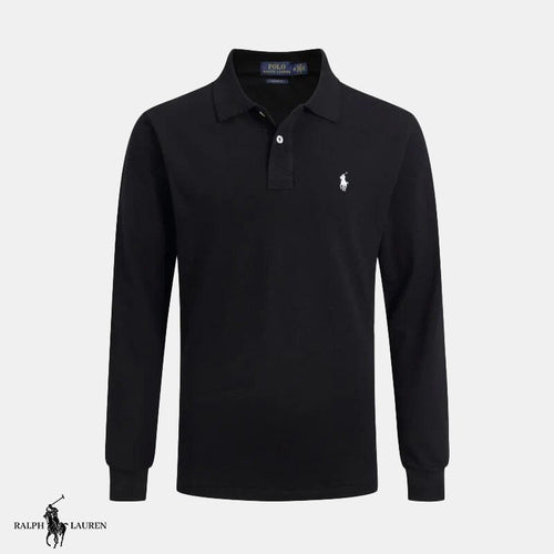Long - sleeved polo shirt - Vallum