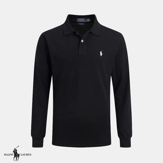 Long - sleeved polo shirt - Vallum
