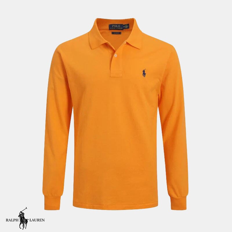 Long - sleeved polo shirt - Vallum