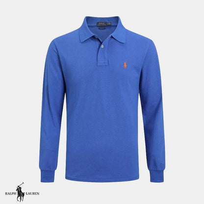 Long - sleeved polo shirt - Vallum