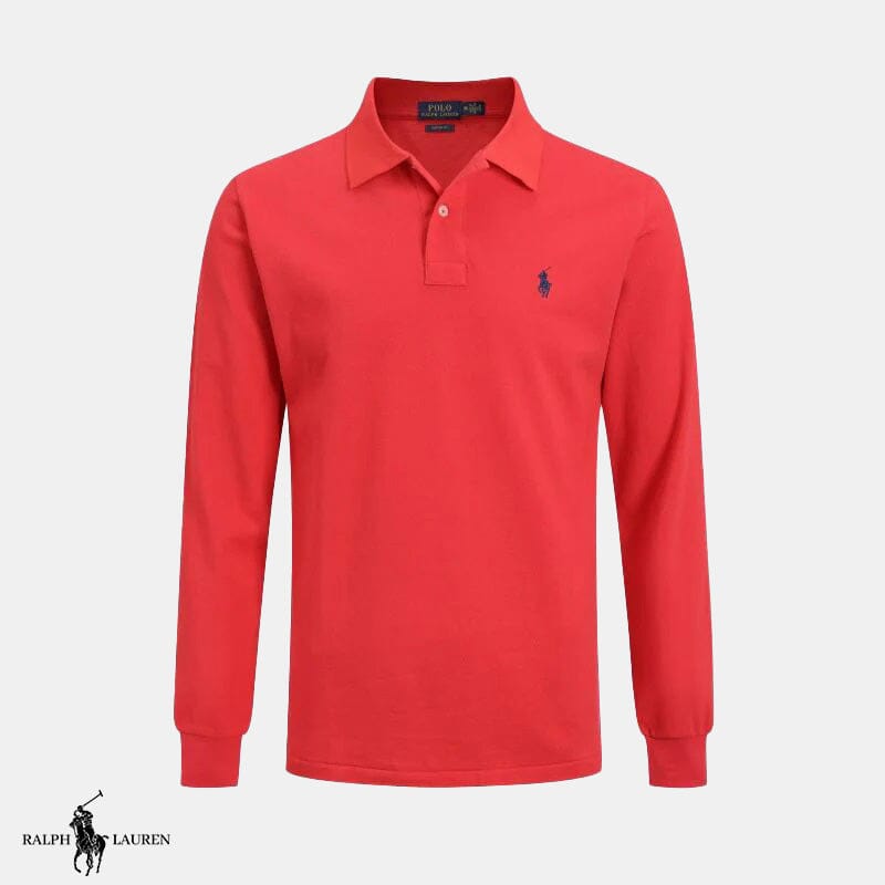 Long - sleeved polo shirt - Vallum