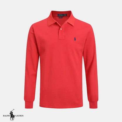 Long - sleeved polo shirt - Vallum