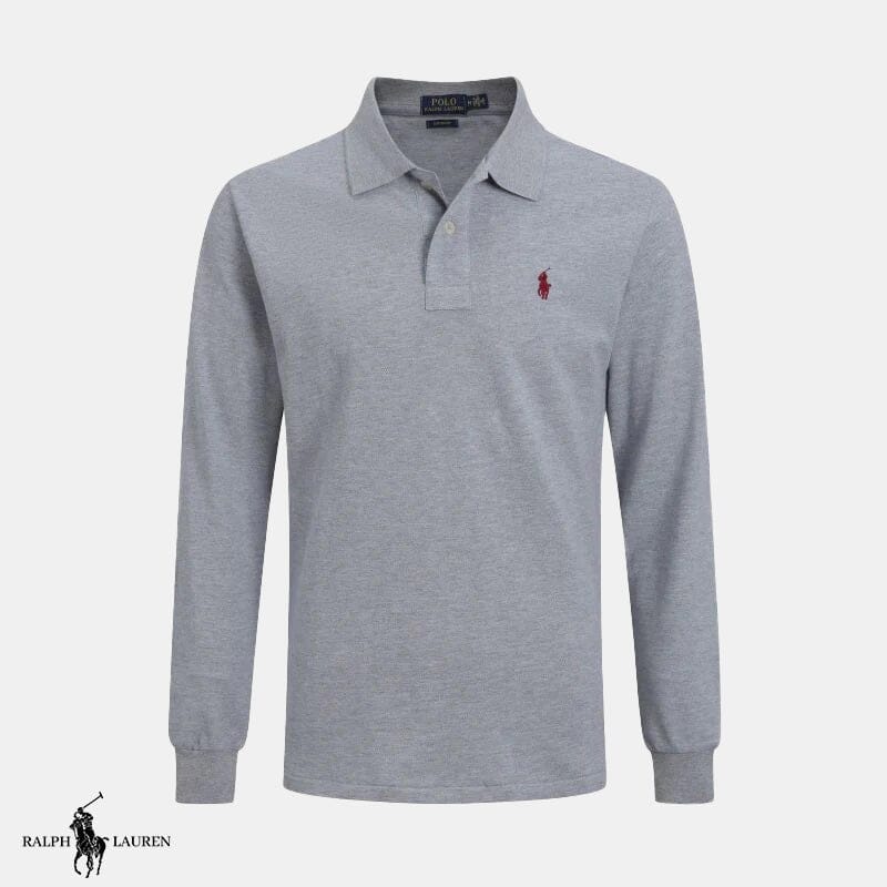 Long - sleeved polo shirt - Vallum