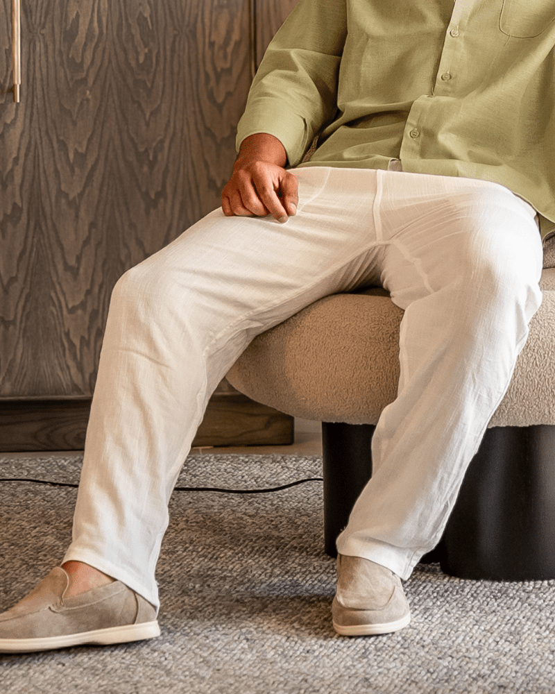 Marrakech - Linen Pantalon (Slim Fit) - Vallum