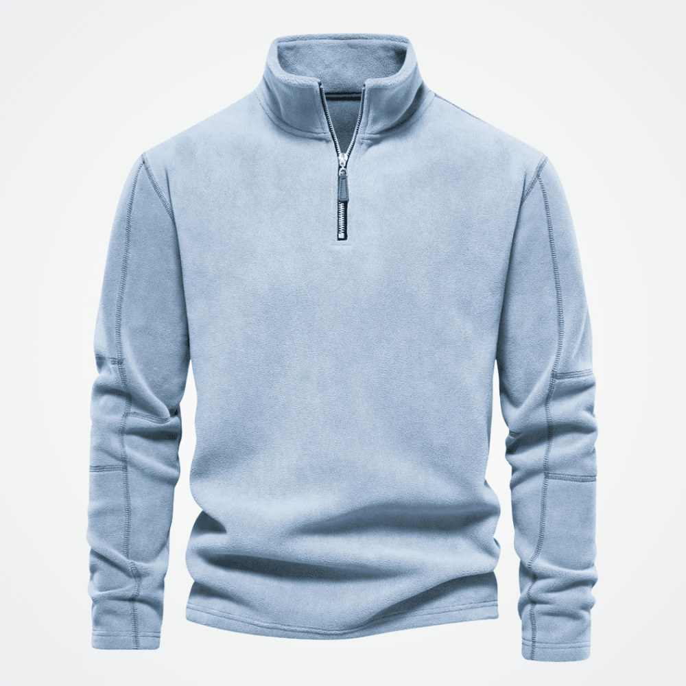 Men's Hoodie with High Collar Tromsø - Vallum