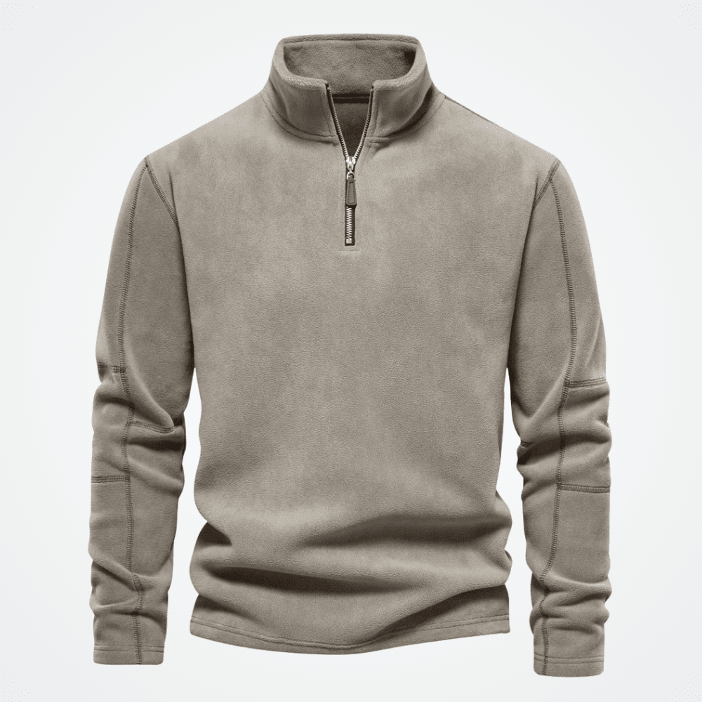 Men's Hoodie with High Collar Tromsø - Vallum