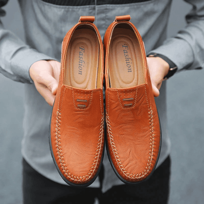 Men's Leather Moccasin Pisa Verno - Vallum