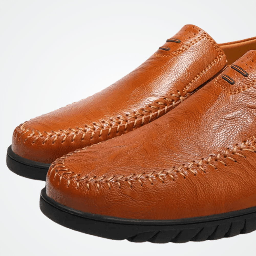 Men's Leather Moccasin Pisa Verno - Vallum