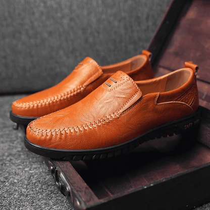 Men's Leather Moccasin Pisa Verno - Vallum
