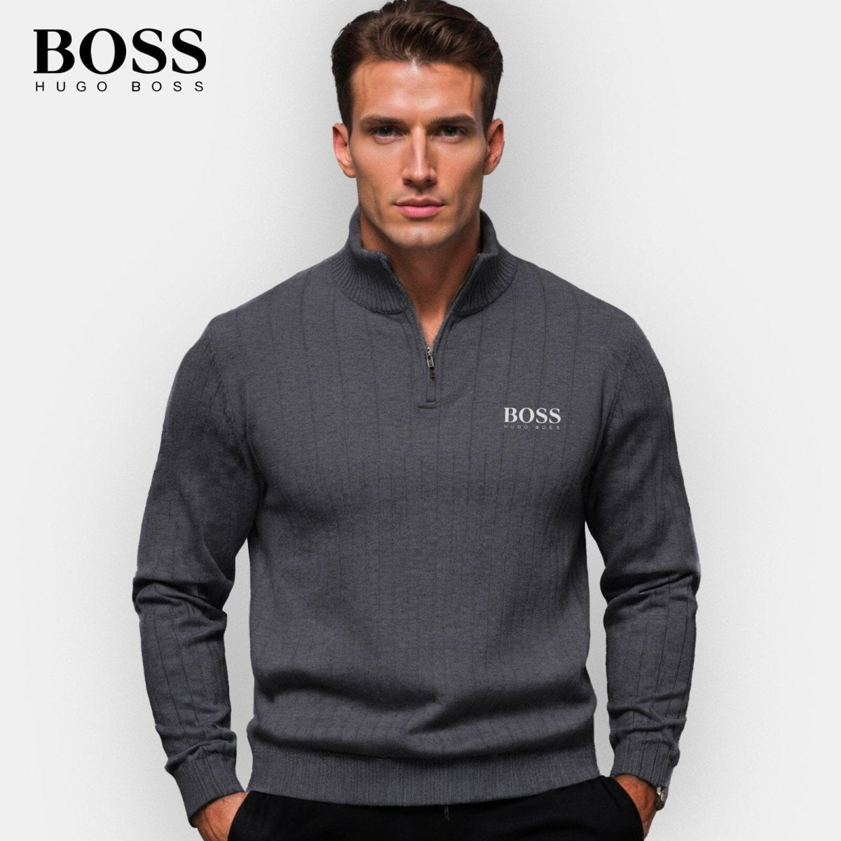 Men's Zip - Up Sweater (Clearance) - Vallum