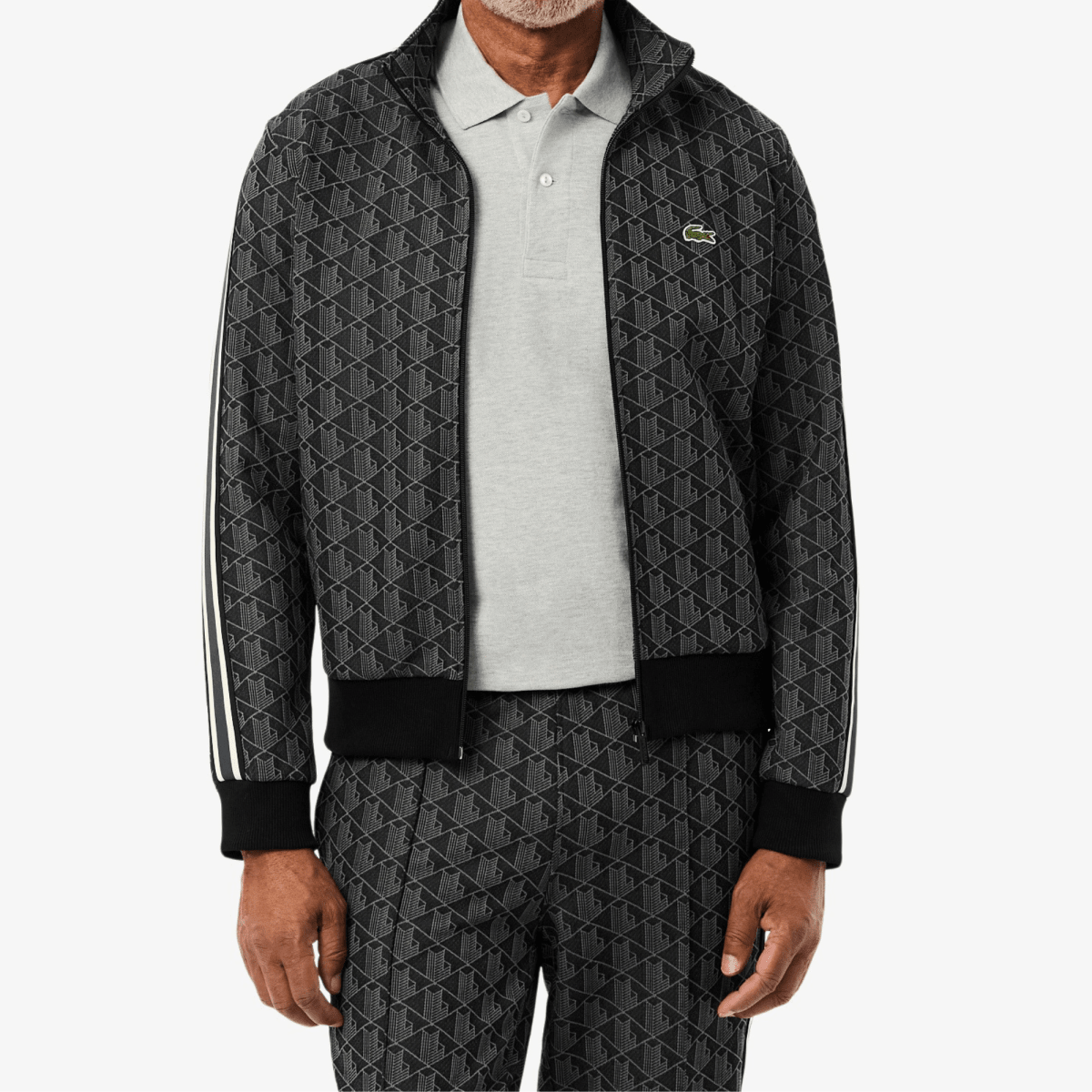 Paris Jacquard Track Jacket - Vallum