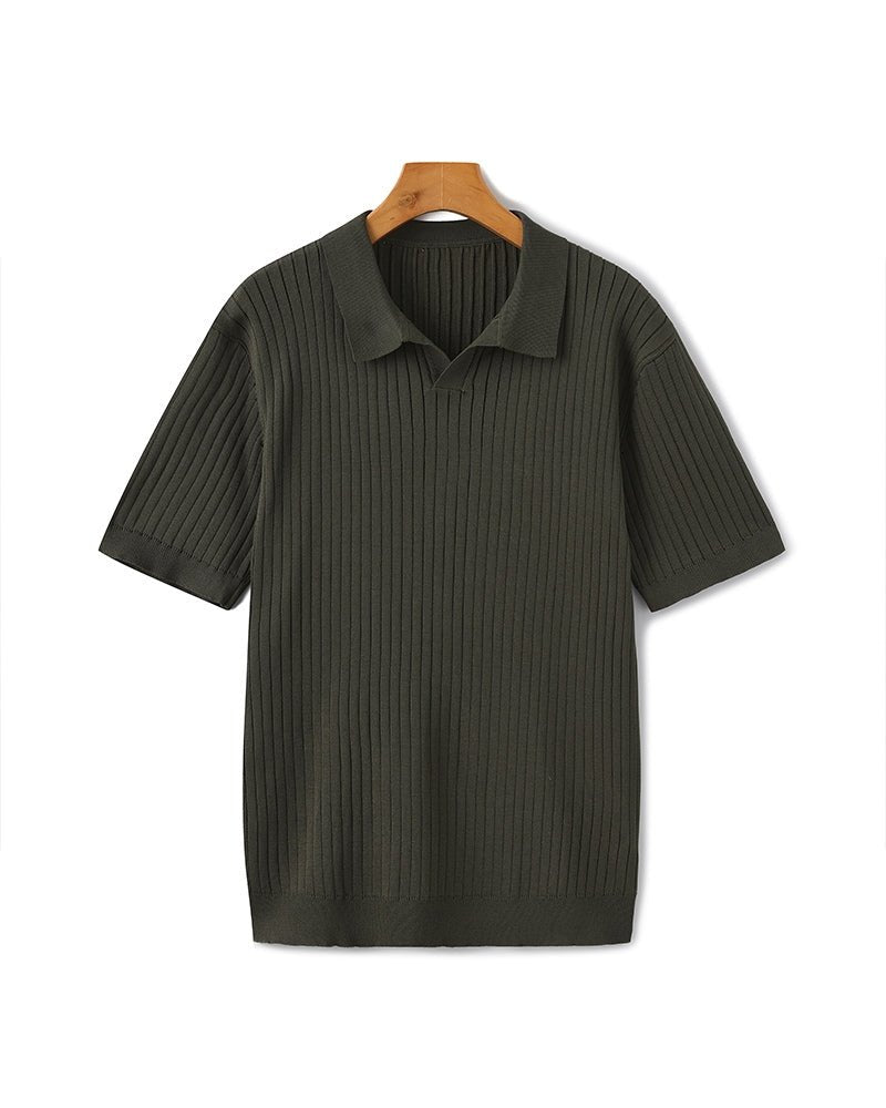 Premium Ribbed Polo - Vallum