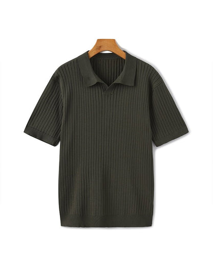 Premium Ribbed Polo - Vallum