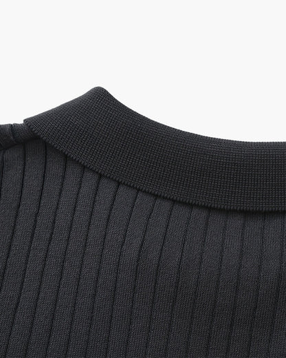 Premium Ribbed Polo - Vallum