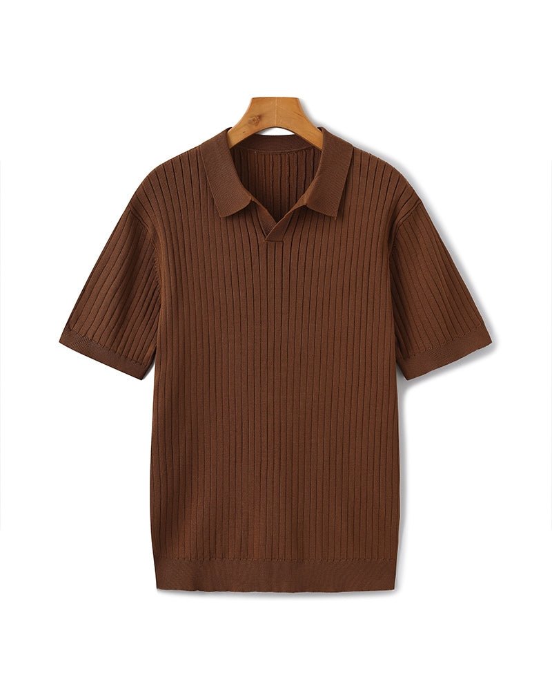 Premium Ribbed Polo - Vallum