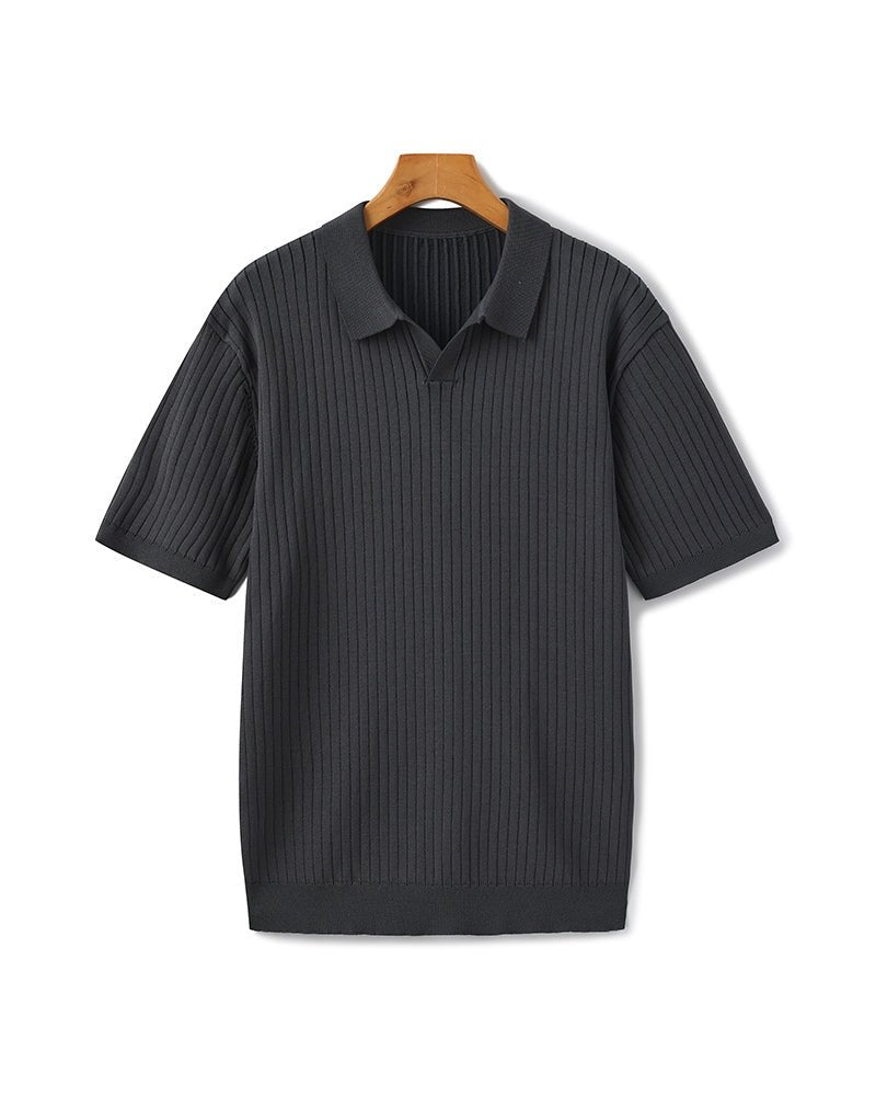 Premium Ribbed Polo - Vallum