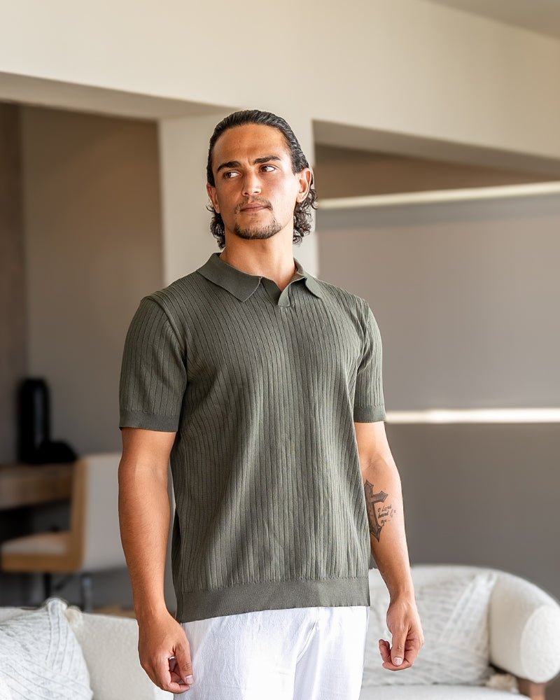 Premium Ribbed Polo - Vallum