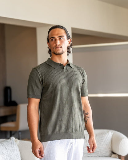Premium Ribbed Polo - Vallum
