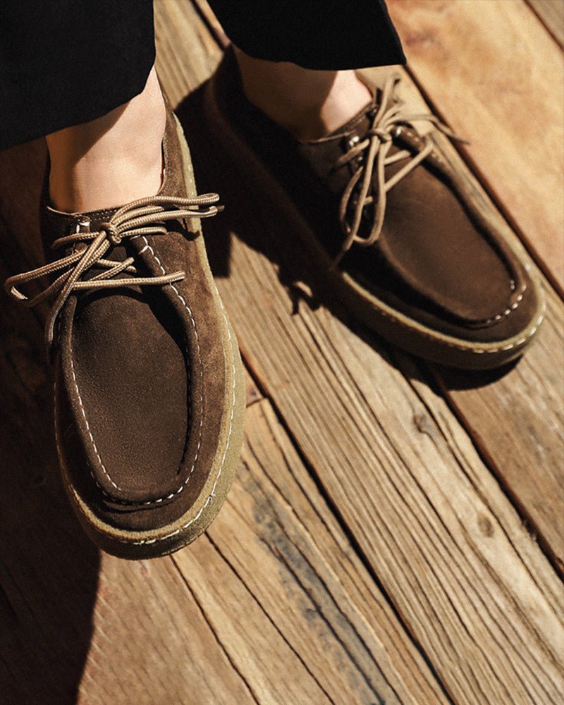 Premium Suede City Shoes - Vallum