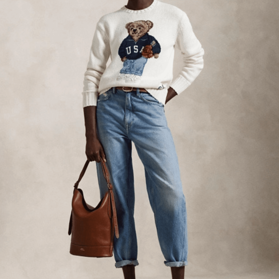 Ralph Lauren Bear Jumper Unisex - Vallum