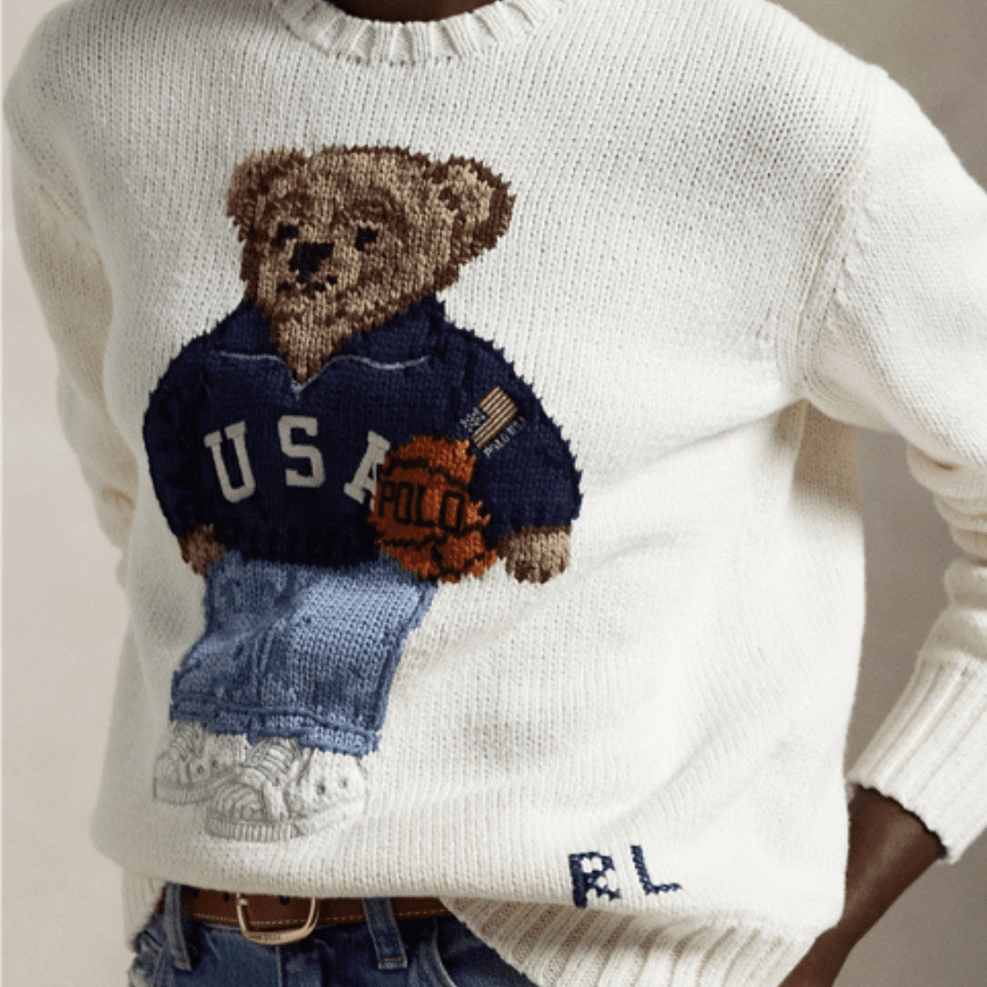 Ralph Lauren Bear Jumper Unisex - Vallum