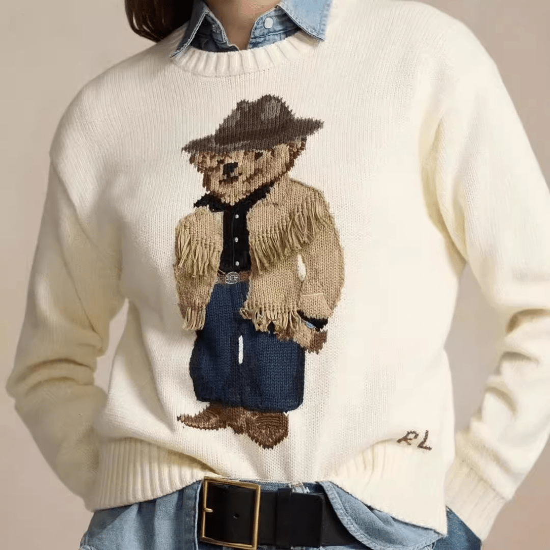 Ralph Lauren Bear Jumper Unisex - Vallum