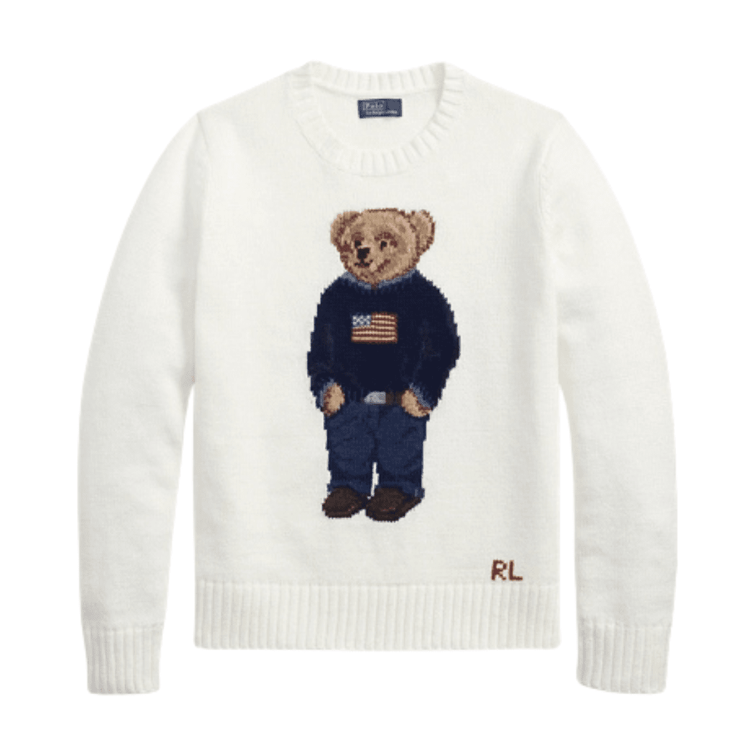 Ralph Lauren Bear Jumper Unisex - Vallum