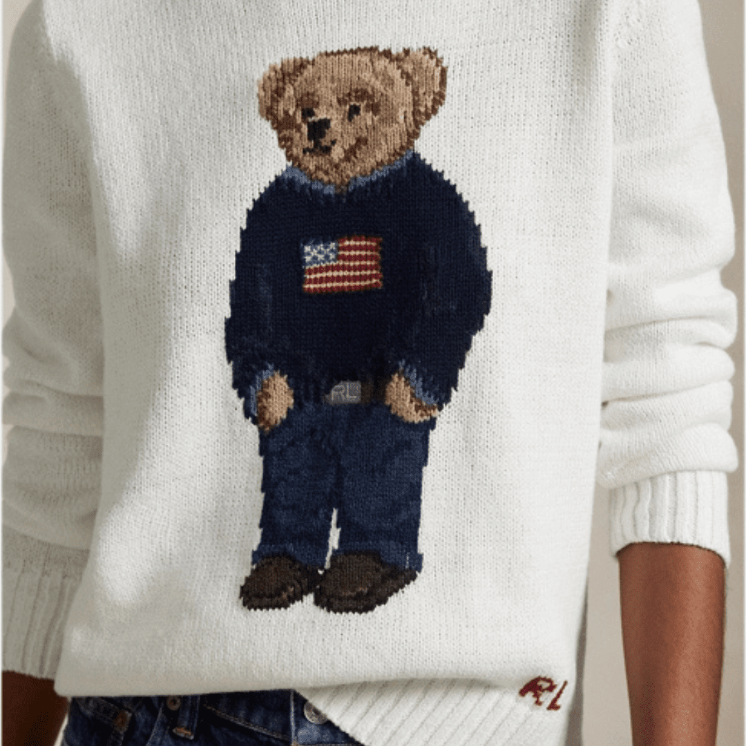 Ralph Lauren Bear Jumper Unisex - Vallum