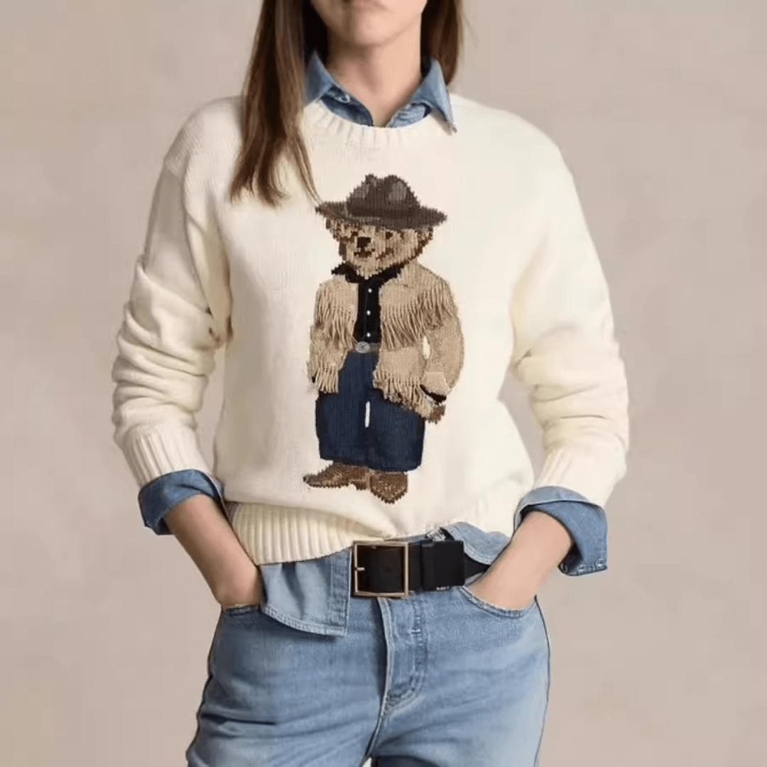 Ralph Lauren Bear Jumper Unisex - Vallum