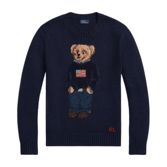 Ralph Lauren Bear Jumper Unisex - Vallum