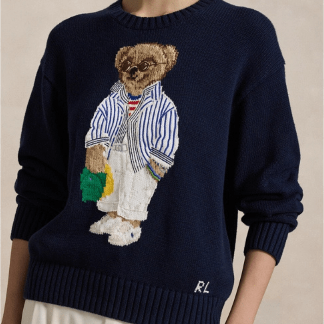 Ralph Lauren Bear Jumper Unisex - Vallum