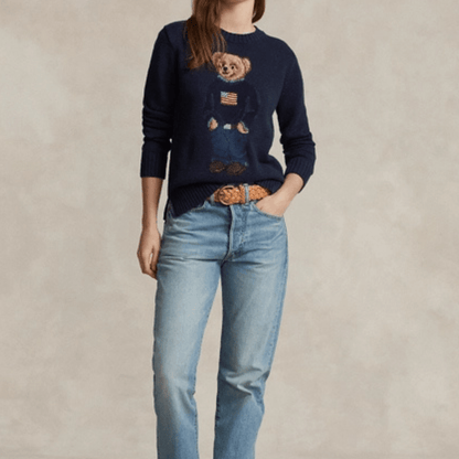 Ralph Lauren Bear Jumper Unisex - Vallum