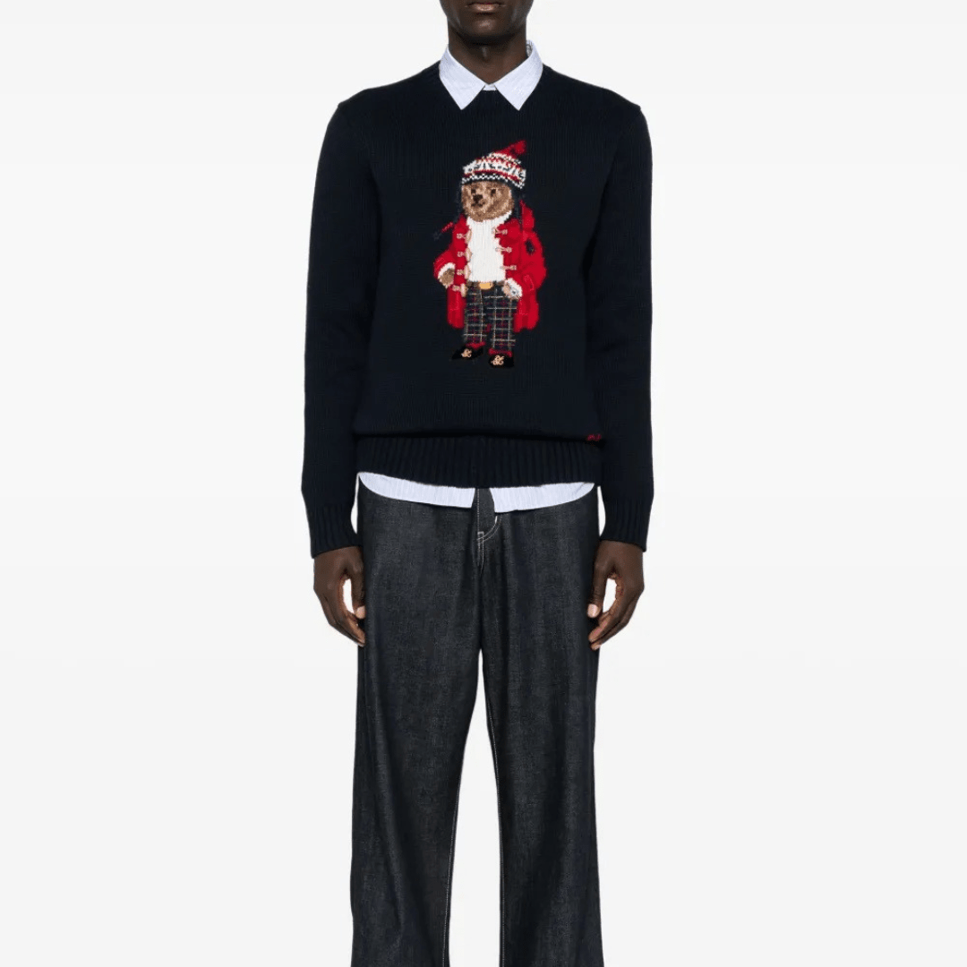 Ralph Lauren Bear Jumper Unisex - Vallum