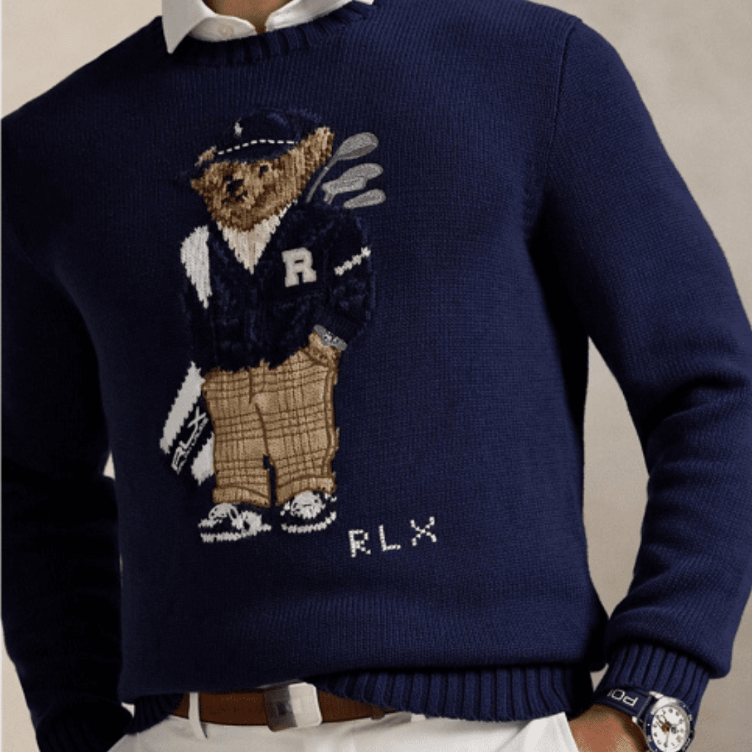 Ralph Lauren Bear Jumper Unisex - Vallum