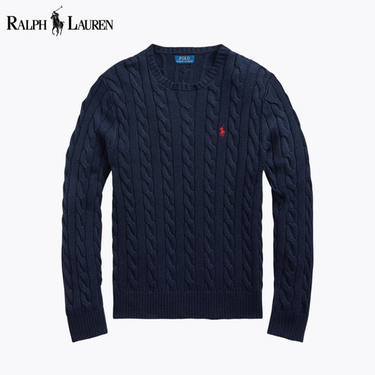 RL Cable-Knit Cotton Jumper – Buy 1, Get 1 Free