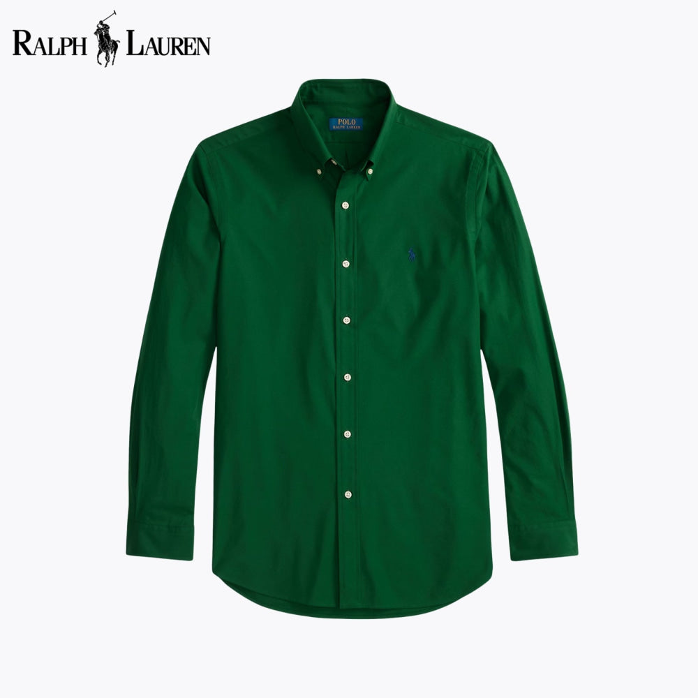 RL Classic Fit Stretch Poplin Shirt