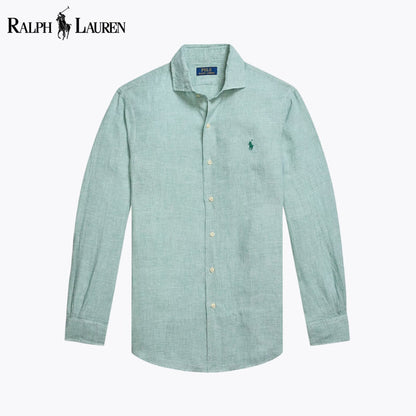 RL Custom Fit Linen Shirt - Vallum